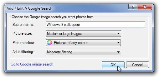 John's Background Switcher_Add  Edit A Google Search