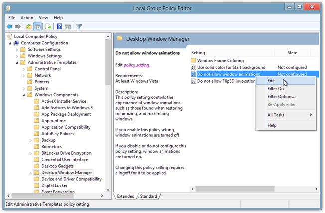 How To Disable Windows Explorer Animations For All Users In Windows 8 How To Disable Windows Explorer Animations For All Users In Windows 8