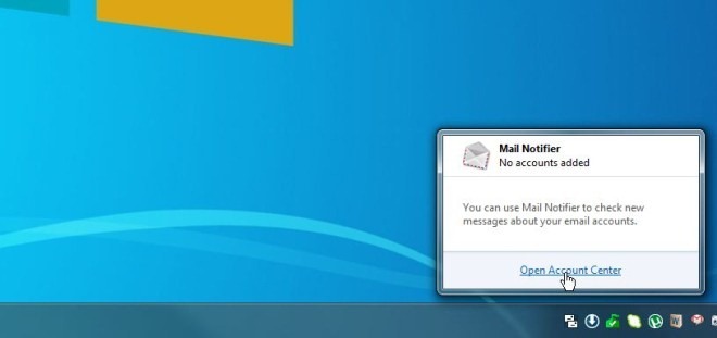 Notification Dialogue