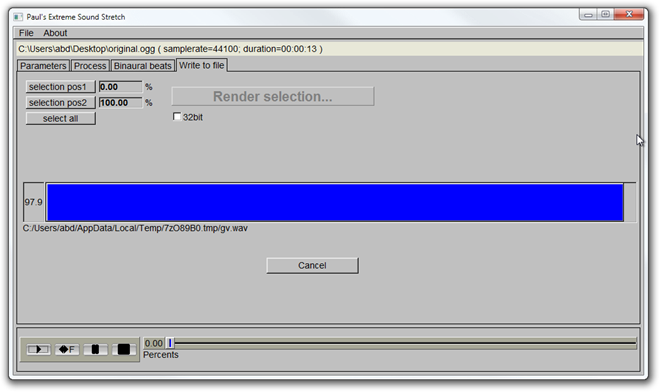 Paul's Extreme Sound Stretch render Paul's Extreme Sound Stretch render