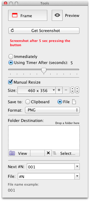 Precise Screenshot tools