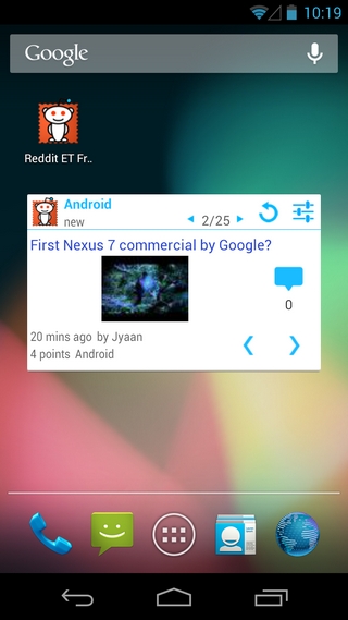 Reddit-ET-Android-Wiget