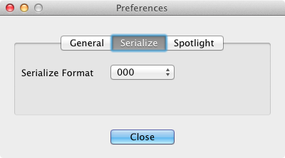 Rename preferences Rename preferences