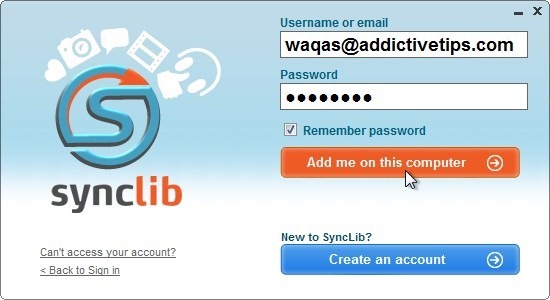 SyncLib_Sign In SyncLib_Sign In