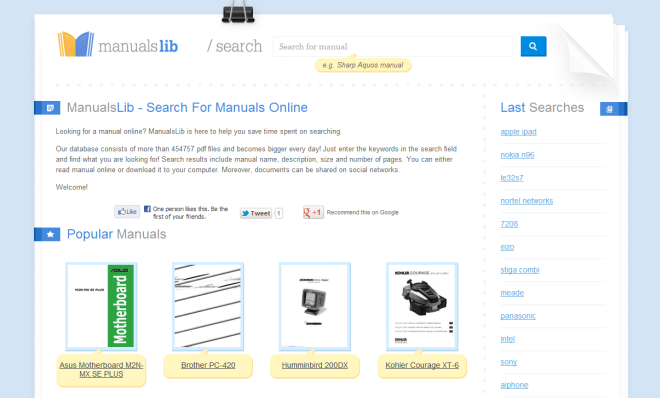 Find manual. Find manual