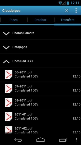 Cloudpipes-For-Dropbox-Android-Transfers