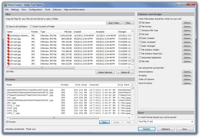 File listen