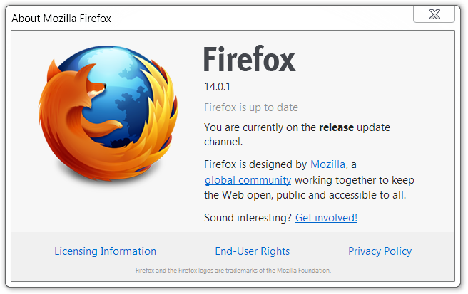Firefox 14.0.1
