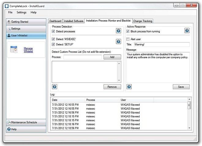 InstallGuard_Installation Process InstallGuard_Installation Process