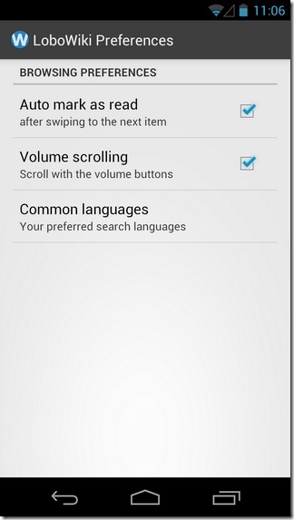LoboWiki-Android-Settings