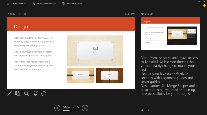 PowerPoint 2013 - Presenter View PowerPoint 2013 - Presenter View