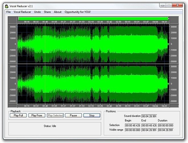 Vocal Reducer Vocal Reducer
