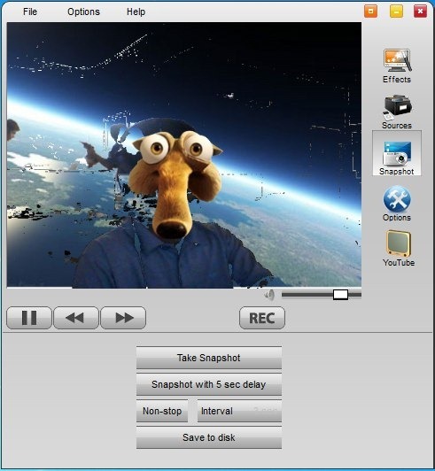 WebCam Effects Snapshot WebCam Effects Snapshot
