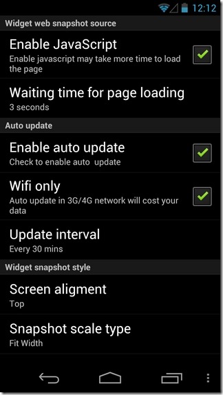 WebSnap-Android-Widget-Settings WebSnap-Android-Widget-Settings