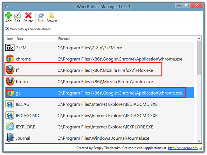 Win R Alias Manager Edited Win R Alias Manager Edited