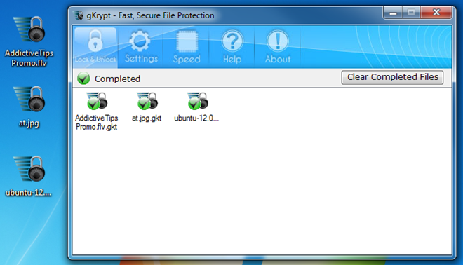 gKrypt - Icons and Formats gKrypt - Icons and Formats