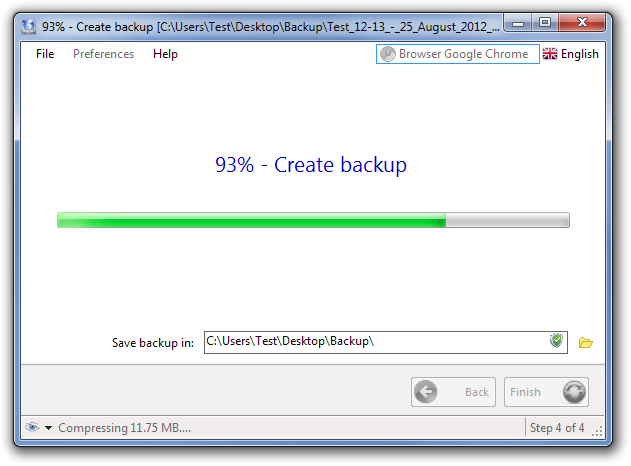 93% - Create backup 93% - Create backup