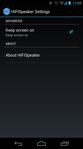 Android-HiFi-Speaker-Settings