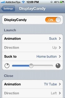 DisplayCandy Settings DisplayCandy Settings