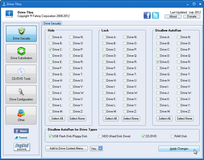 Drive-Thru Drive Security