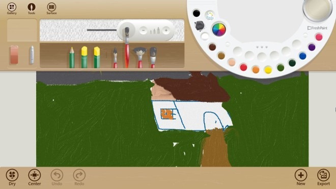 Drew ui. Fresh Paint.