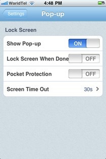 GO SMS Settings GO SMS Settings