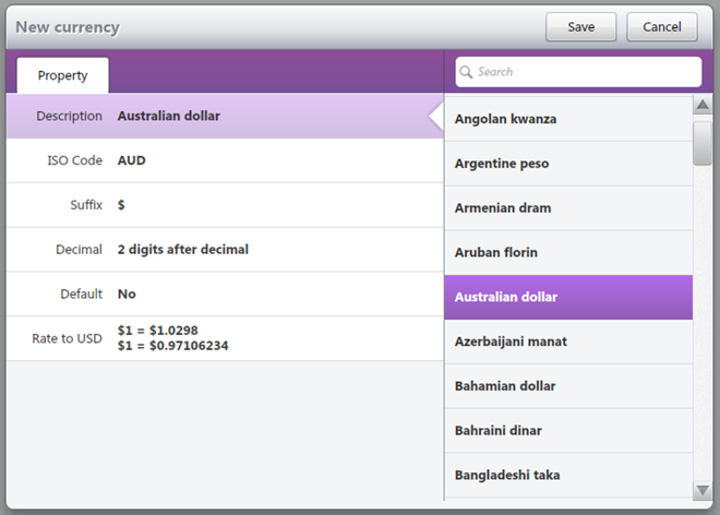 Inesoft Cash Organizer- Currency Converter