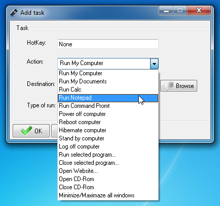 Keyboard Shortcuts Manager Add Task Keyboard Shortcuts Manager Add Task