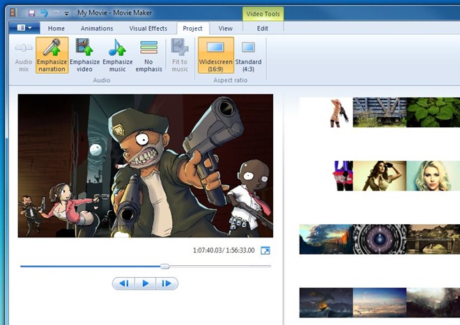 Movie Maker - Narration