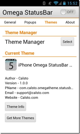 Omega-StatusBar-Android-Themes Omega-StatusBar-Android-Themes