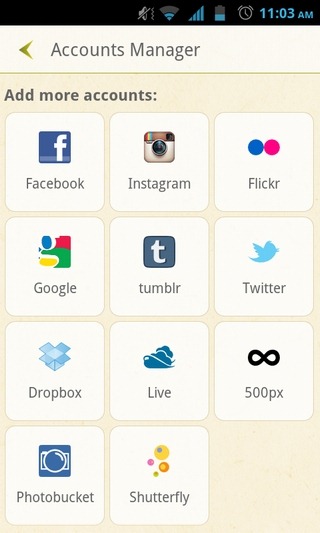 Pictarine-Android-Accounts