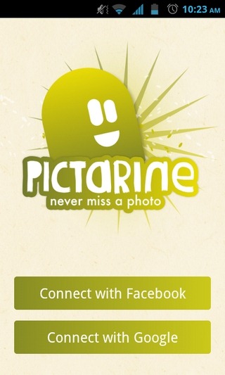 Pictarine-Android-Login