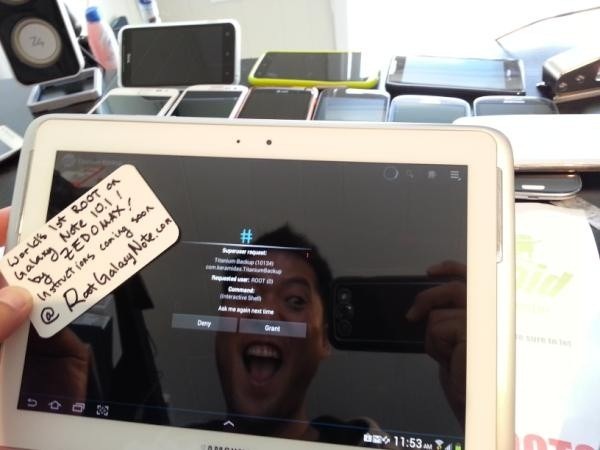 Root Samsung Galaxy Note 10.1