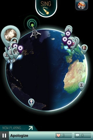 Sing! iOS Map Sing! iOS Map