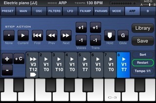 SunrizerXS synth ARP