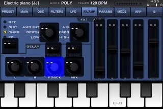 SunrizerXS synth FX-AMP