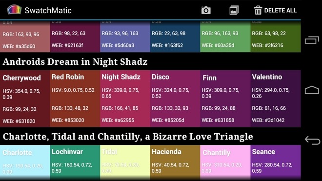 SwatchMatic-Android-Values