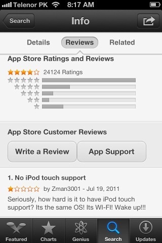 App Store App Ratings and Reviews iPhone iOS 6 App Store App Ratings and Reviews iPhone iOS 6