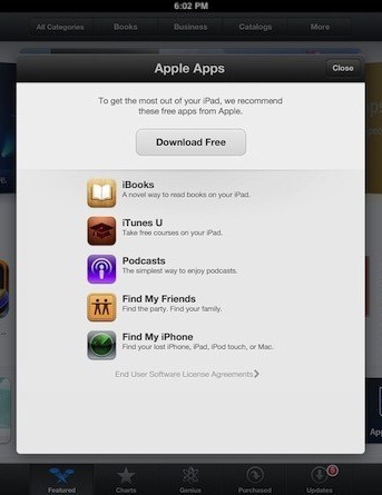 App Store Apple App Recommendations iPad iOS 6 App Store Apple App Recommendations iPad iOS 6