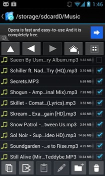 Exlorer File Manager - Selected Exlorer File Manager - Selected
