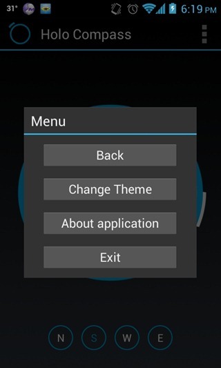 Holo Compass - Settings Holo Compass - Settings