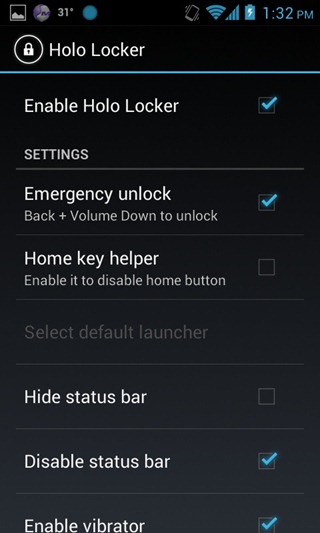 Holo Locker - Options Holo Locker - Options