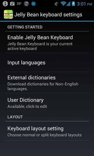 Keyboard - Jelly Bean Keyboard - Jelly Bean