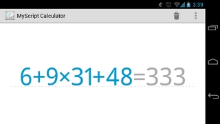 veinte Sociedad Evaluable MyScript Calculator Is A Handwriting Based Calculator For Android