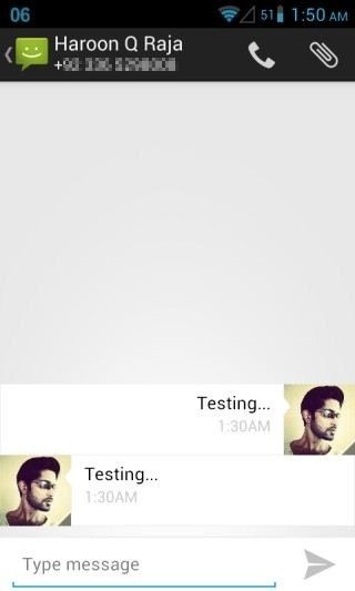 New CM10 SMS Open Text