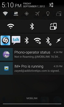 Notification Toggle - Notification Center Notification Toggle - Notification Center