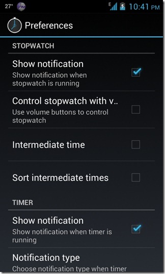 Timer & Stopwatch Holo Theme Timer & Stopwatch ICS