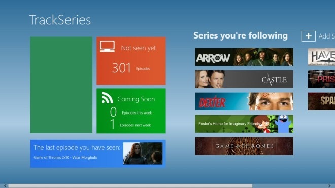 TrackSeries TrackSeries