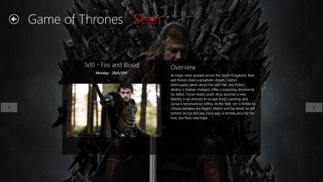 TrackSeries_Episode Detail TrackSeries_Episode Detail