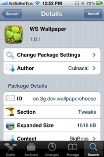 WS Wallpaper Cydia WS Wallpaper Cydia